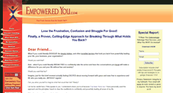 Desktop Screenshot of empoweredyou.com